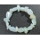 Blue Opal irregular beads bracelet