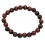 Red Tiger's Eye round beads Bracelet