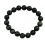 Rainbow obsidian round beads bracelet