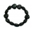 Rainbow obsidian heart beads bracelet