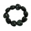 Rainbow obsidian heart beads bracelet