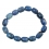 Blue Sugilite barrel beads bracelet