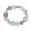 Fluorite heart beads bracelet