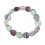 Fluorite heart beads bracelet