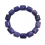 Sugilite barrel beads bracelet