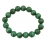 Malachite round beads bracelet