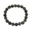 Black Tourmaline Quartz round beads bracelet