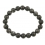 Black Tourmaline Quartz round beads bracelet