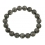 Black Tourmaline Quartz round beads bracelet