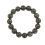 Black Tourmaline Quartz round beads bracelet