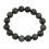 Rainbow obsidian round beads bracelet