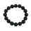 Black Onyx round beads bracelet