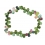 Muticolor Tourmaline pear beads bracelet