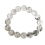 Black Tourmaline Quartz round beads bracelet