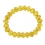 Amber flat beads Bracelet