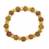 Amber and copal engraved beads Bracelet
