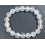 Blue sheen color Moonstone round beads bracelet