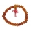 Amber flat beads Bracelet