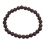 Garnet round beads bracelet