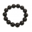 Garnet round beads bracelet