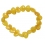 Amber heart beads Bracelet