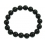 Black Onyx round beads bracelet