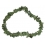 Moldavite irregular beads bracelet