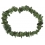 Moldavite irregular beads bracelet