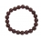 Garnet round beads bracelet