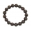 Garnet round beads bracelet