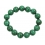 Malachite round beads bracelet