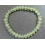Green Garnet flat beads bracelet
