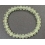Green Garnet flat beads bracelet
