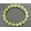 Green Garnet round beads bracelet