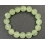 Green Garnet round beads bracelet