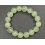 Green Garnet round beads bracelet