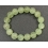 Green Garnet round beads bracelet