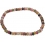 Muticolor Tourmaline faceted flat beads bracelet
