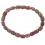Muticolor Tourmaline barrel beads bracelet