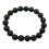 Black Tourmaline round beads bracelet