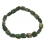 Green Tourmaline irregular beads bracelet