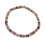 Muticolor Tourmaline faceted flat beads bracelet