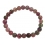Muticolor Tourmaline cat's eye round beads bracelet