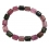 Muticolor Tourmaline barrel beads bracelet