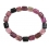 Muticolor Tourmaline barrel beads bracelet
