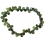 Green color Tourmaline pear shape beads bracelet
