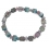 Blue color Tourmaline column beads bracelet