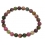 Muticolor Cat's eye Tourmaline round beads bracelet