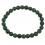 Green Tourmaline round beads bracelet