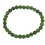 Green Tourmaline round beads bracelet